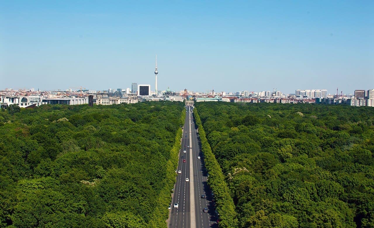 Vue de Berlin, Allemagne