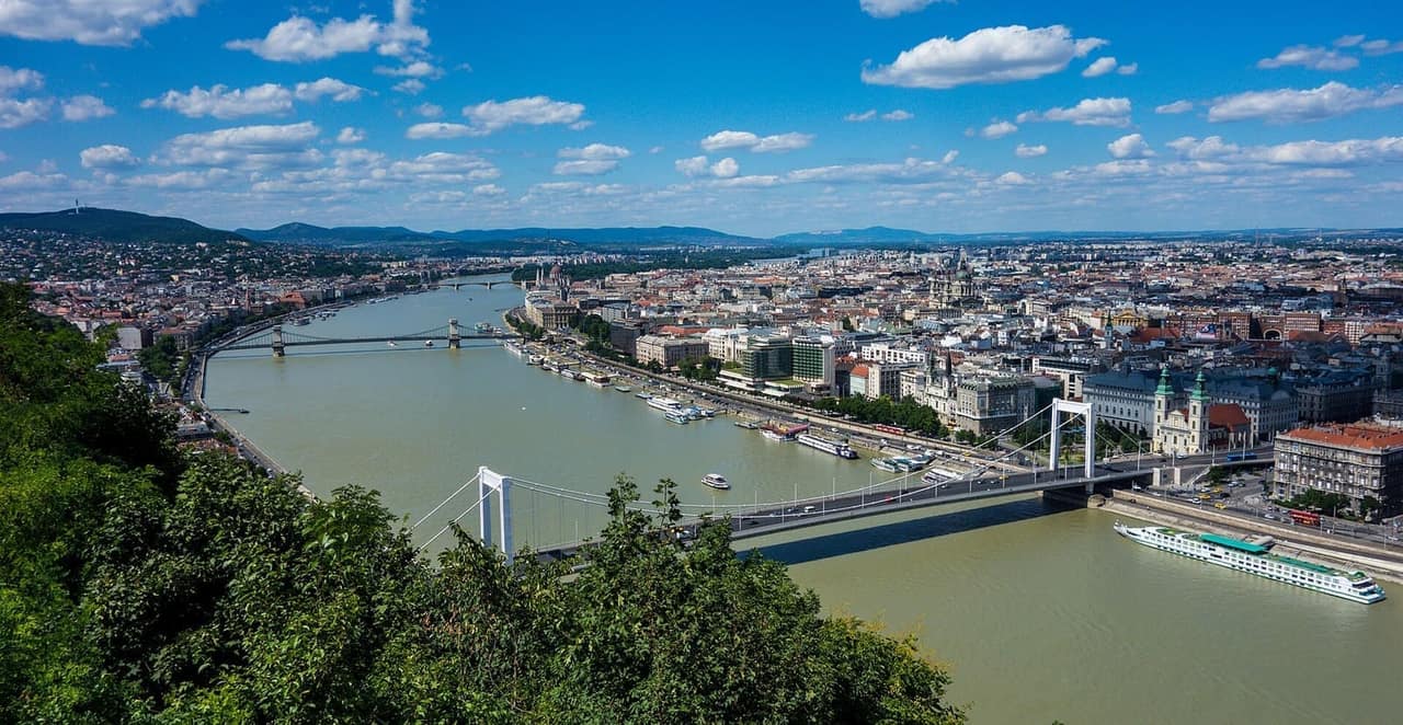 Vue de Budapest, Hongrie