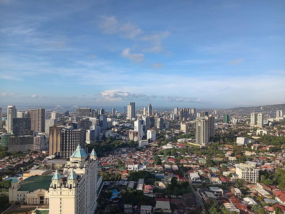 Vue de Cebu, Philippines
