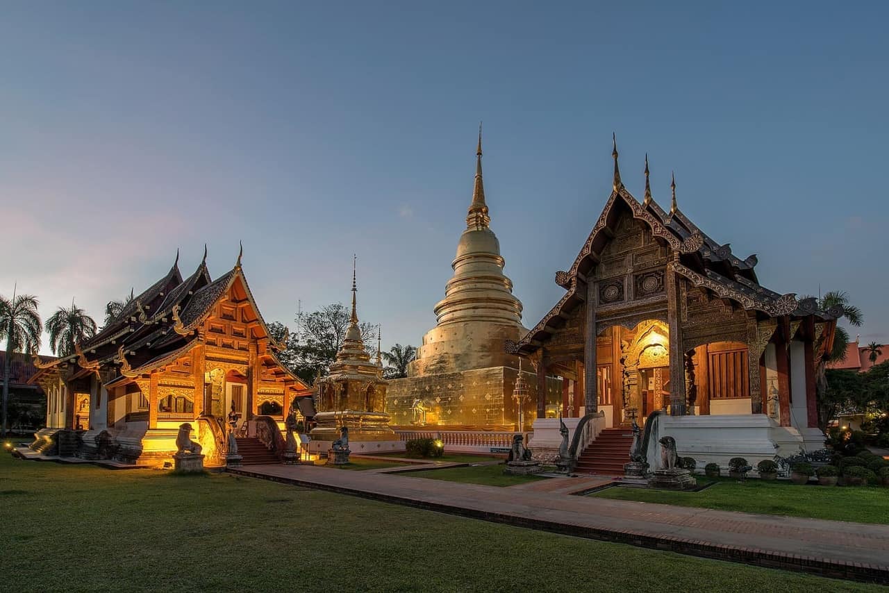 Vue de Chiang Mai, Thaïlande