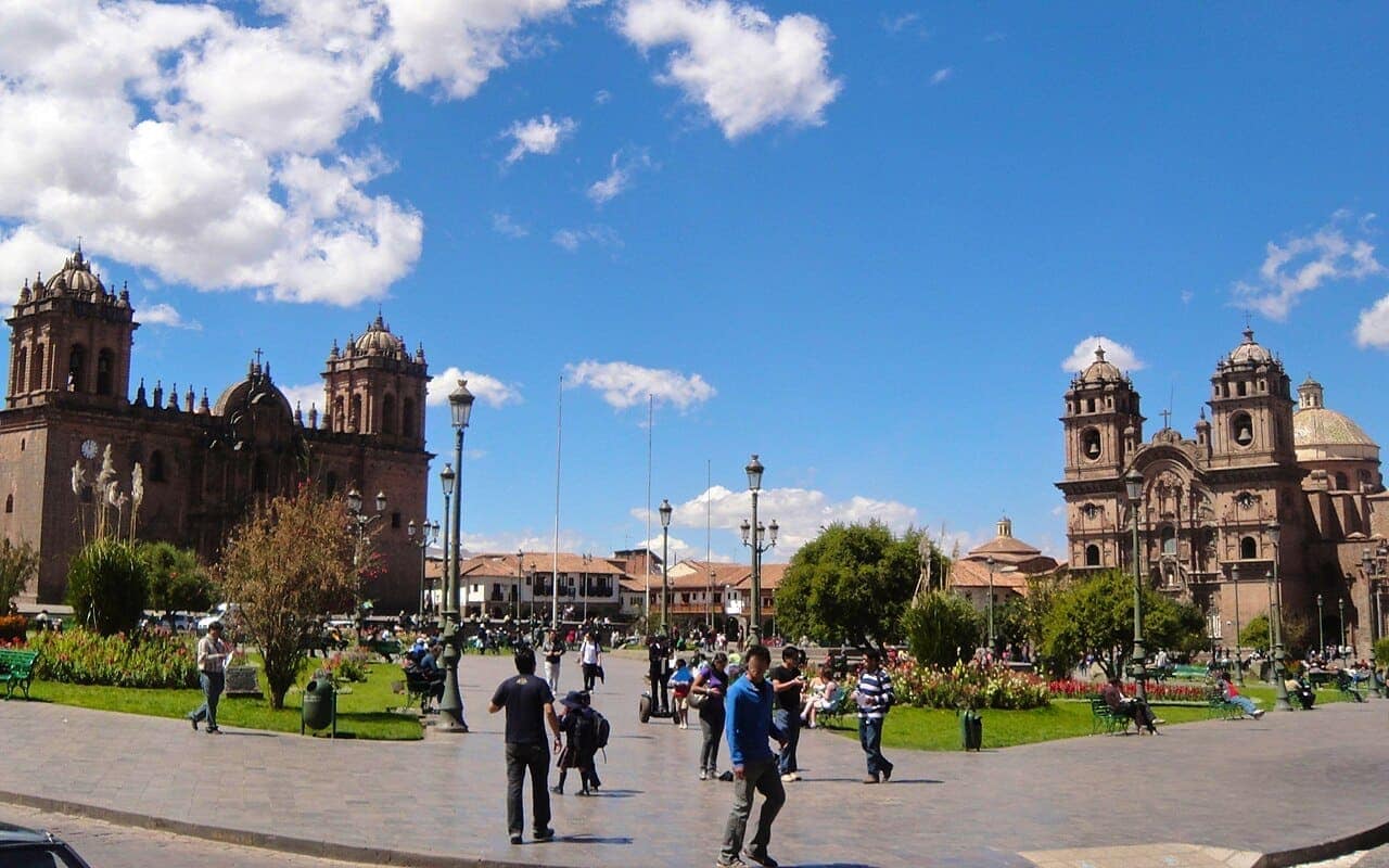 Vue de Cusco, Pérou