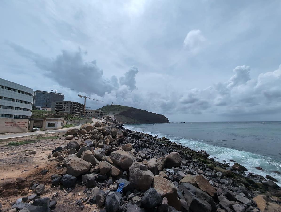 Vue de Dakar, Sénégal