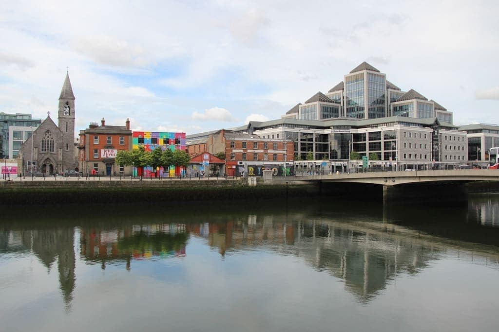 Vue de Dublin, Irlande