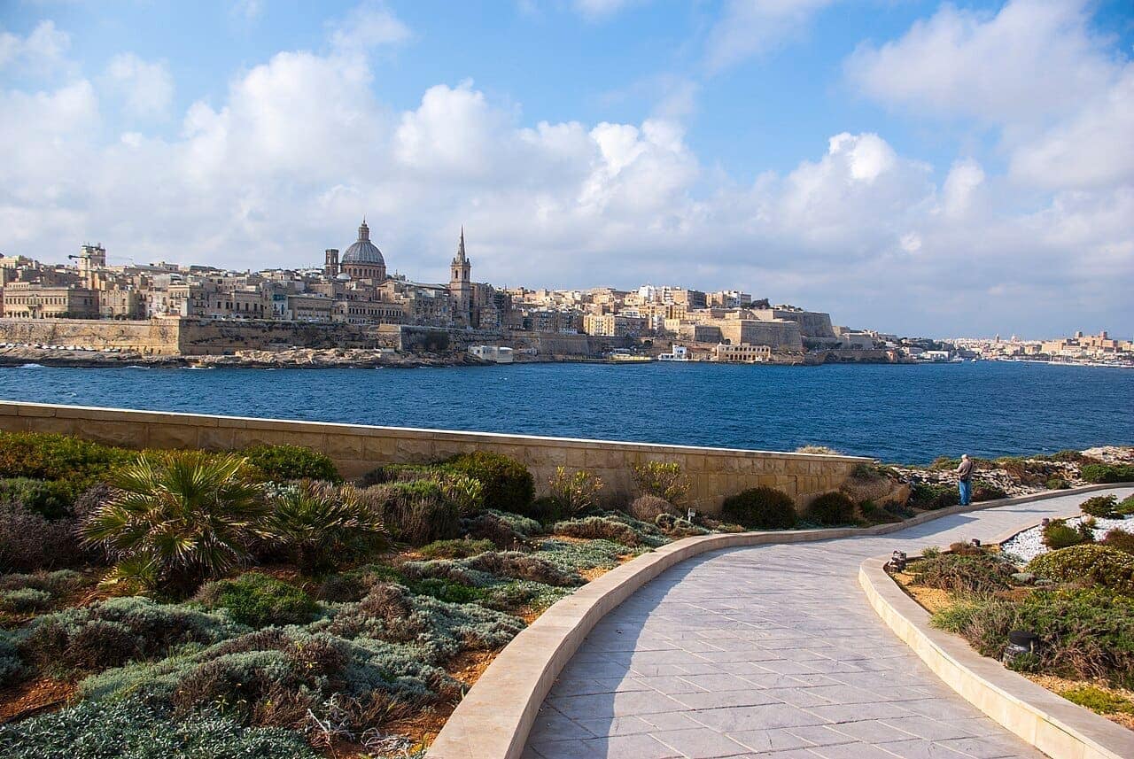 Vue de La Valette, Malte