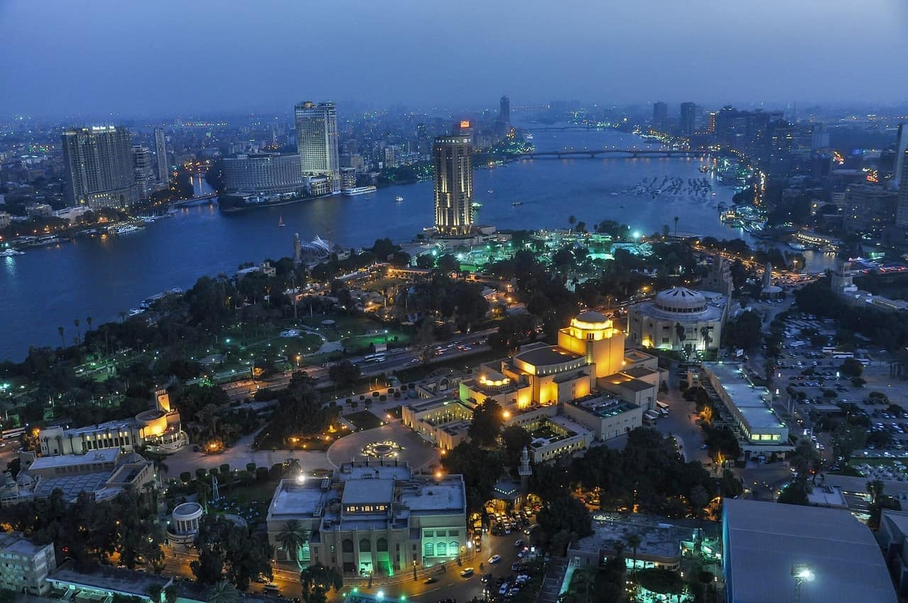 Vue de Le Caire, Égypte