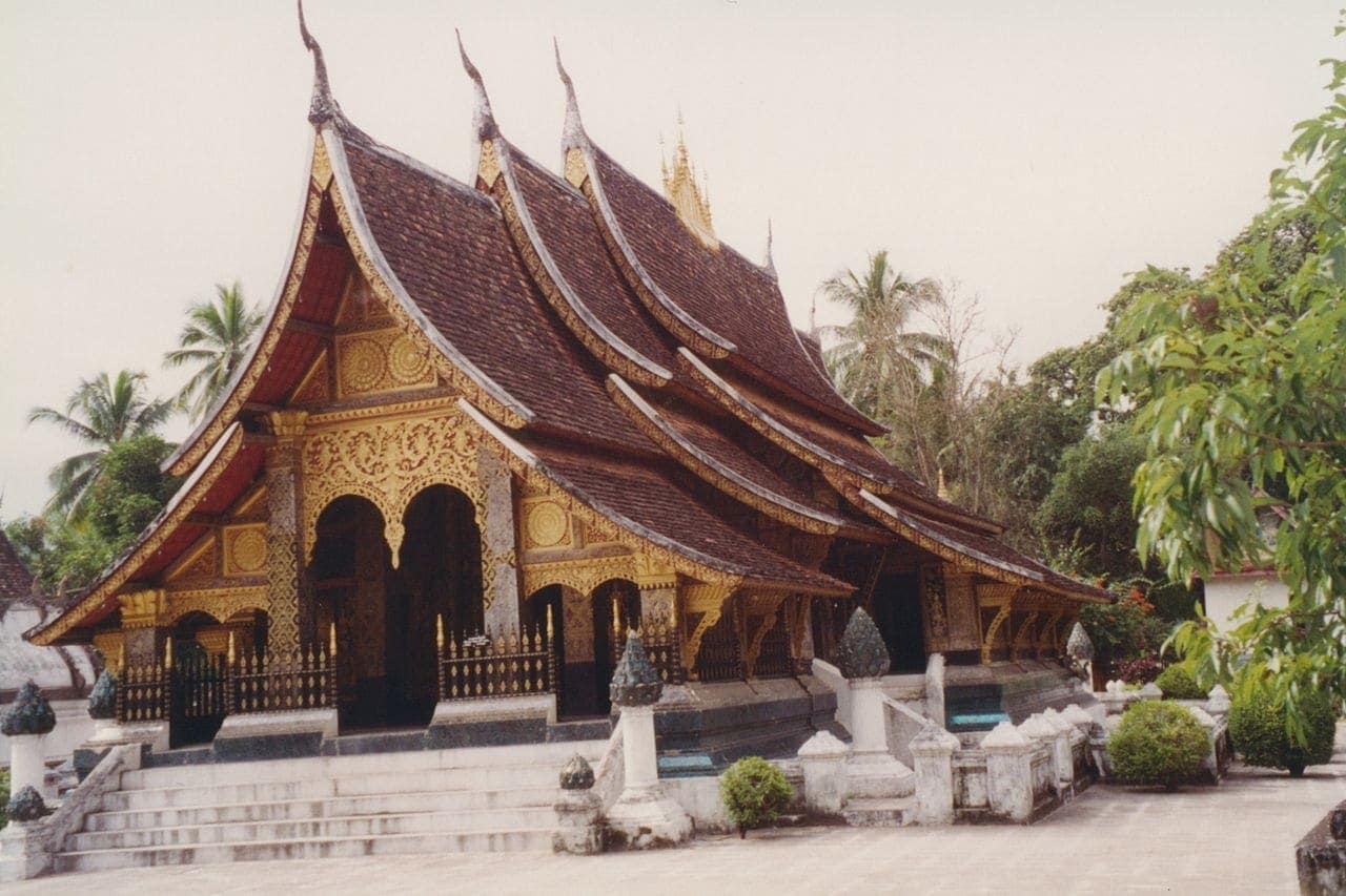 Vue de Luang Prabang, Laos
