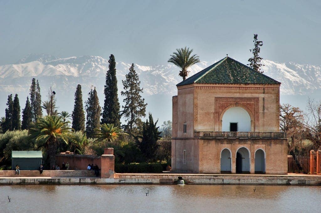 Vue de Marrakech, Maroc