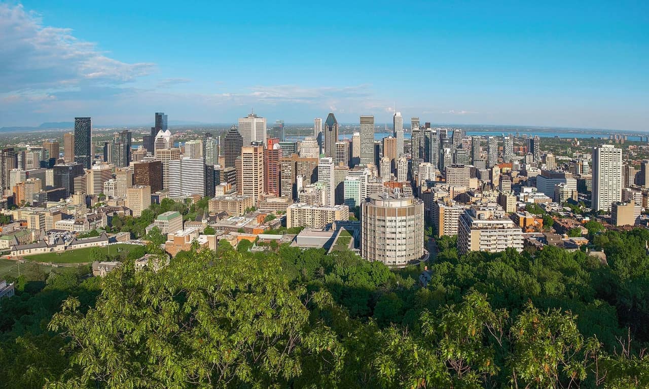 Vue de Montréal, Canada