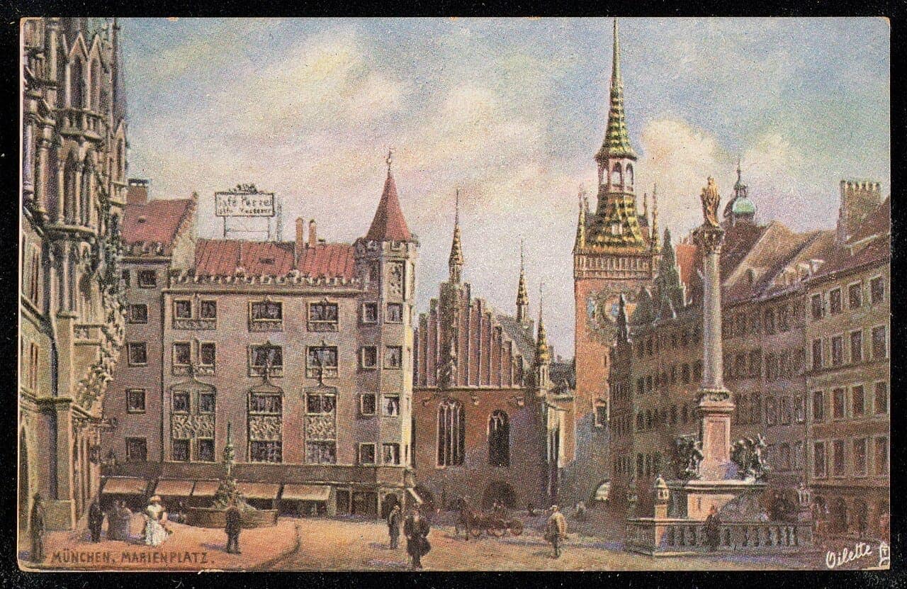 Vue de Munich, Allemagne