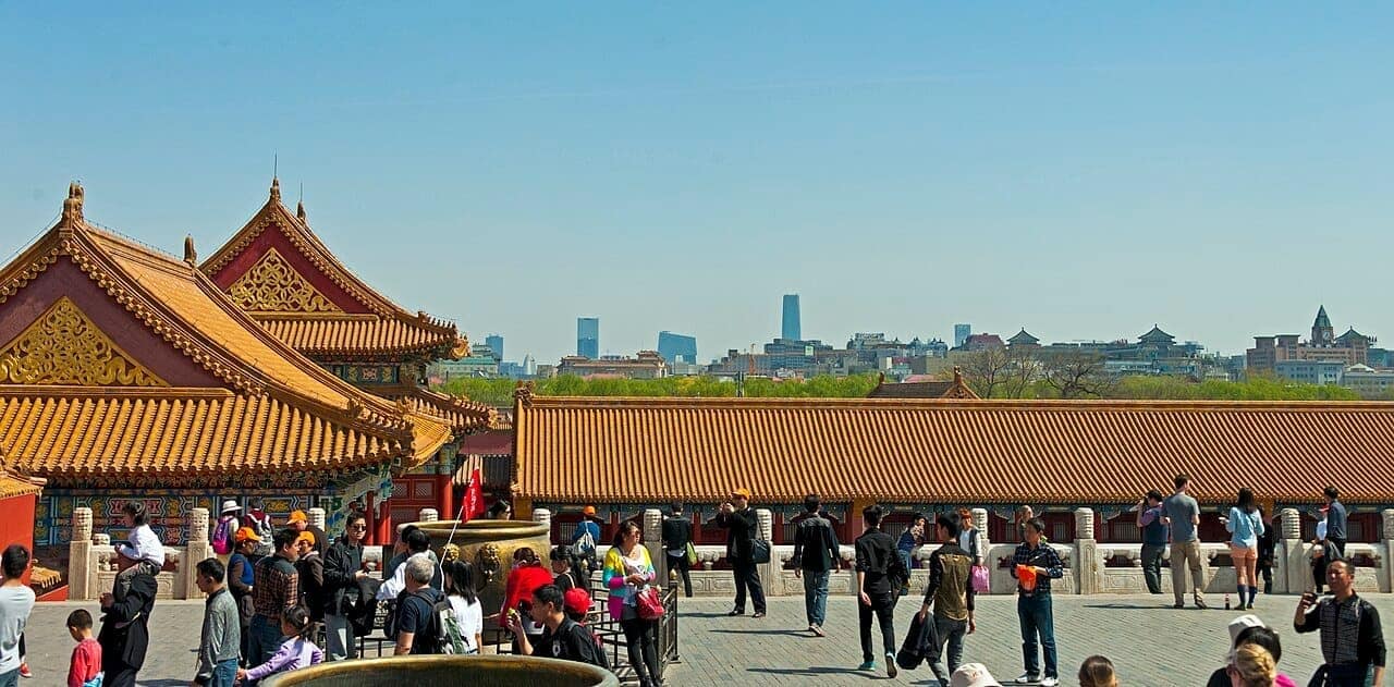 Vue de Pékin, Chine