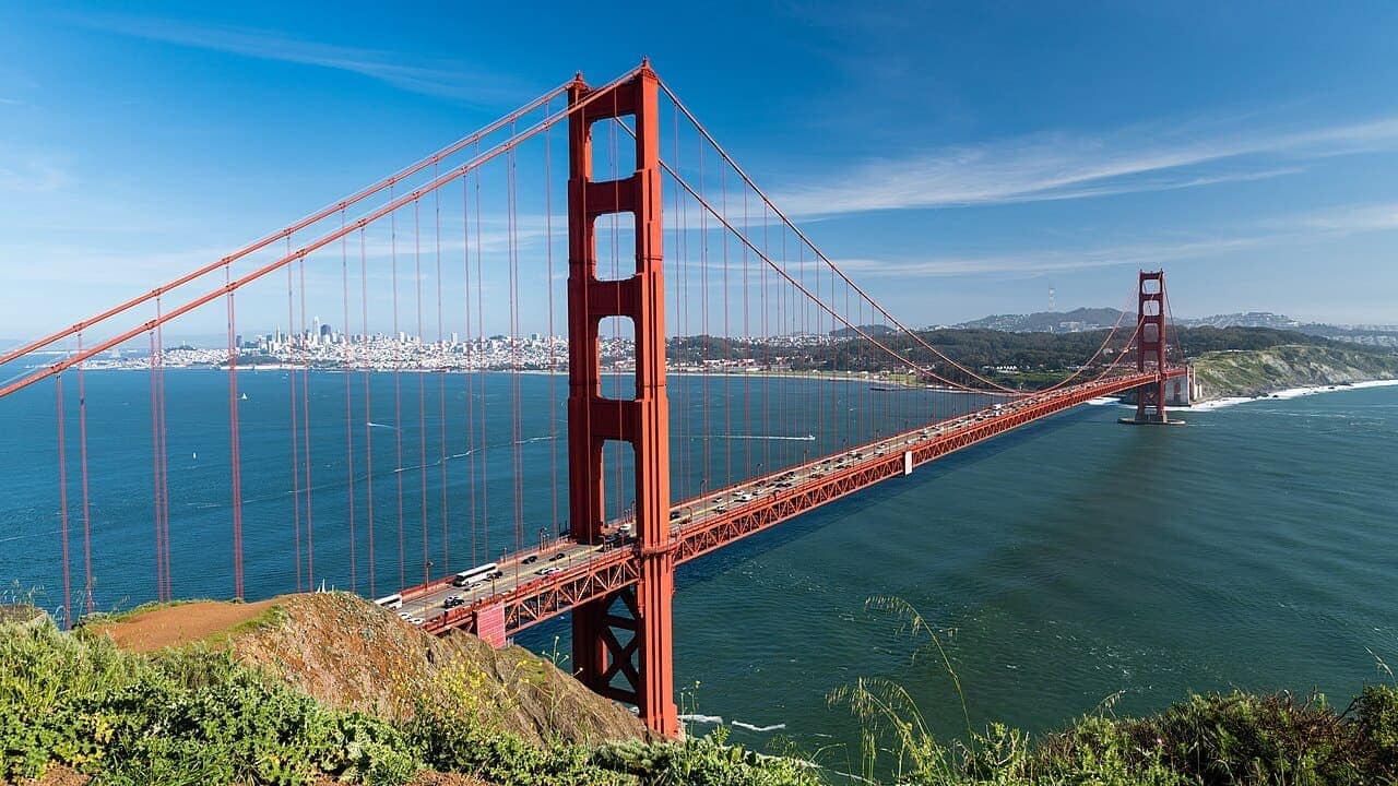 Vue de San Francisco, États-Unis