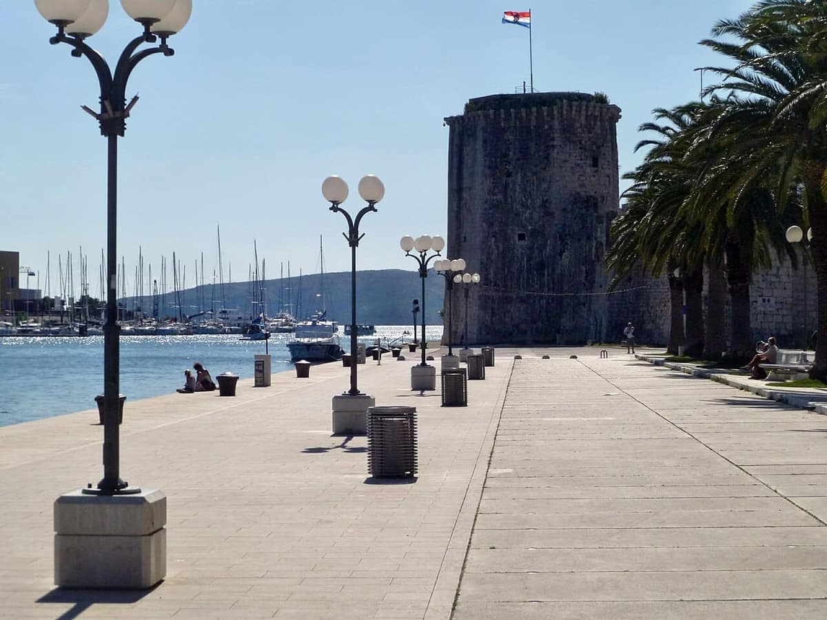 Vue de Split, Croatie
