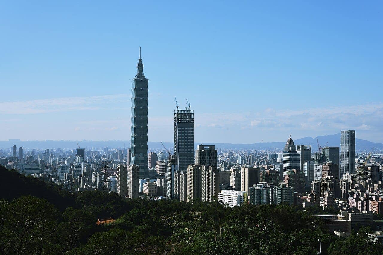 Vue de Taipei, Taïwan