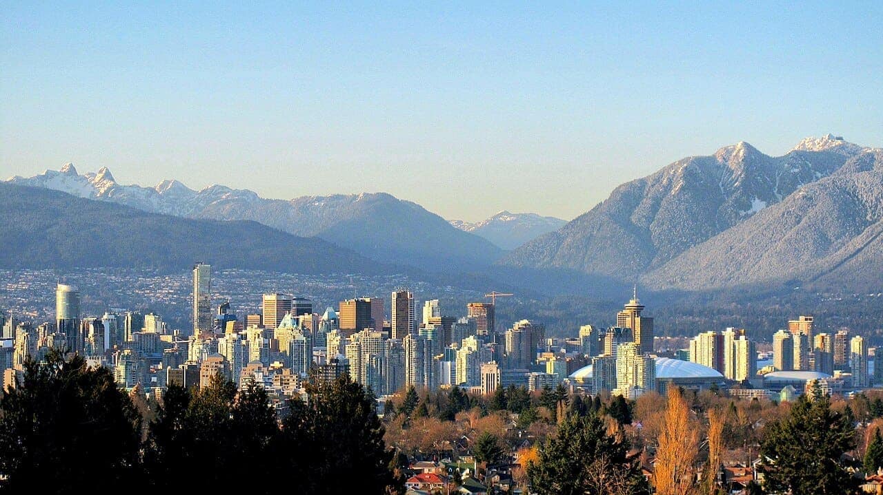 Vue de Vancouver, Canada